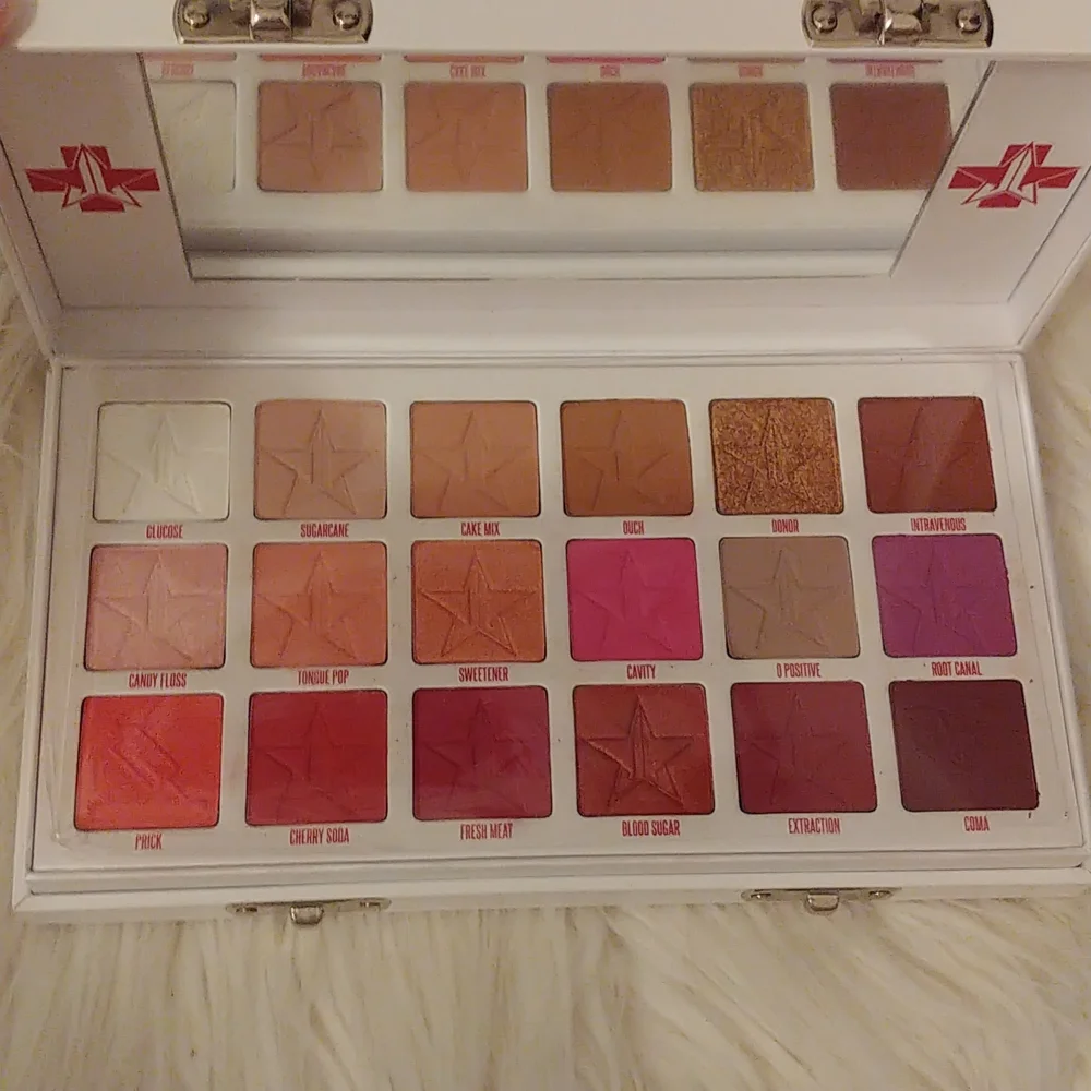 ❤FIRM! NWT JEFFREE STAR BLOOD SUGAR EYESHADOW PALETTE (DISCONTINUED)